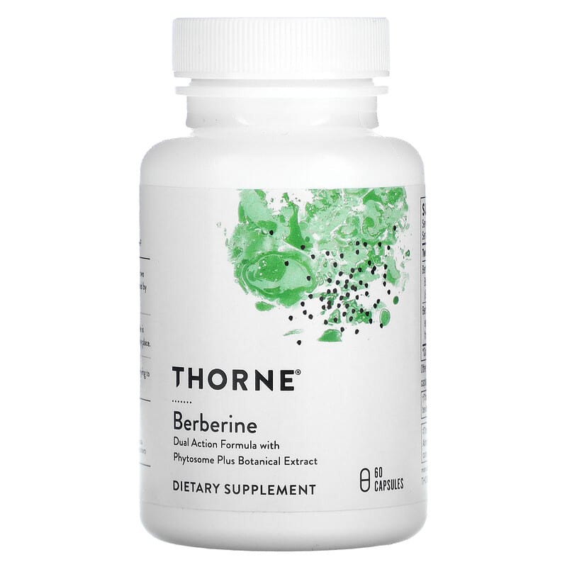 Thorne, Berberine, 500 mg, 60 Capsules