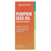 Load image into Gallery viewer, Havasu Nutrition, Pumpkin Seed Oil, Liquid Drops, 1 fl oz (30 ml )