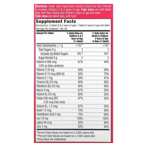 Flintstones, Children's Multivitamin, Plus Extra Iron, 90 Chewable Tablets