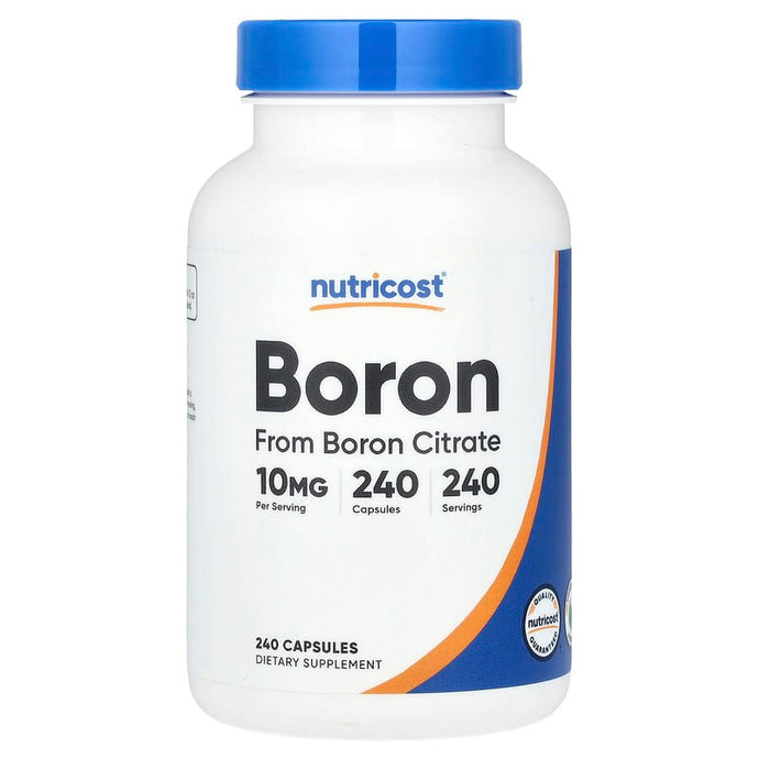 Nutricost, Boron, 10 mg , 240 Capsules