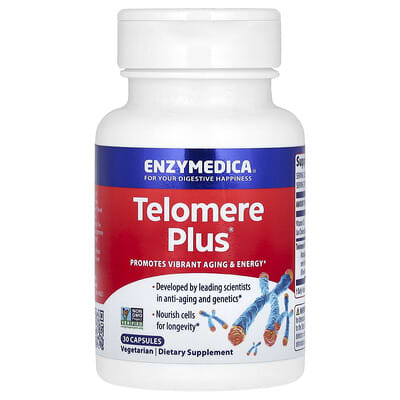 Enzymedica, Telomere Plus, 30 Capsules