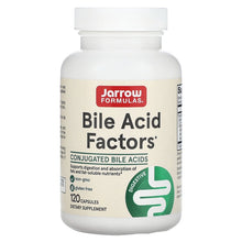 Load image into Gallery viewer, Jarrow Formulas, Bile Acid Factors, 120 Capsules