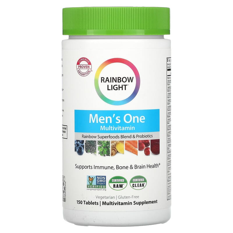 Rainbow Light, Men's One Multivitamin, 150 Tablets