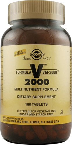 Solgar Formula VM-2000® 180 Tablets