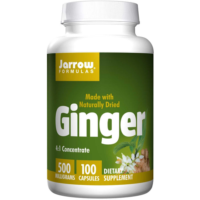 Jarrow Formulas, Ginger, 4:1 Concentrate, 500mg, 100 Capsules