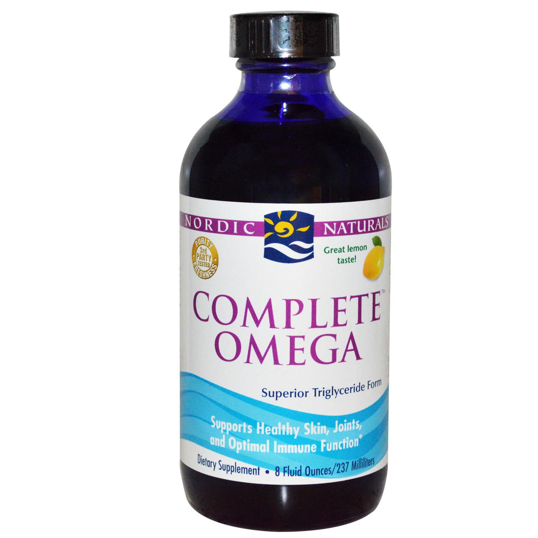 Nordic Naturals, Complete Omega, Lemon 237ml - Dietary Supplement