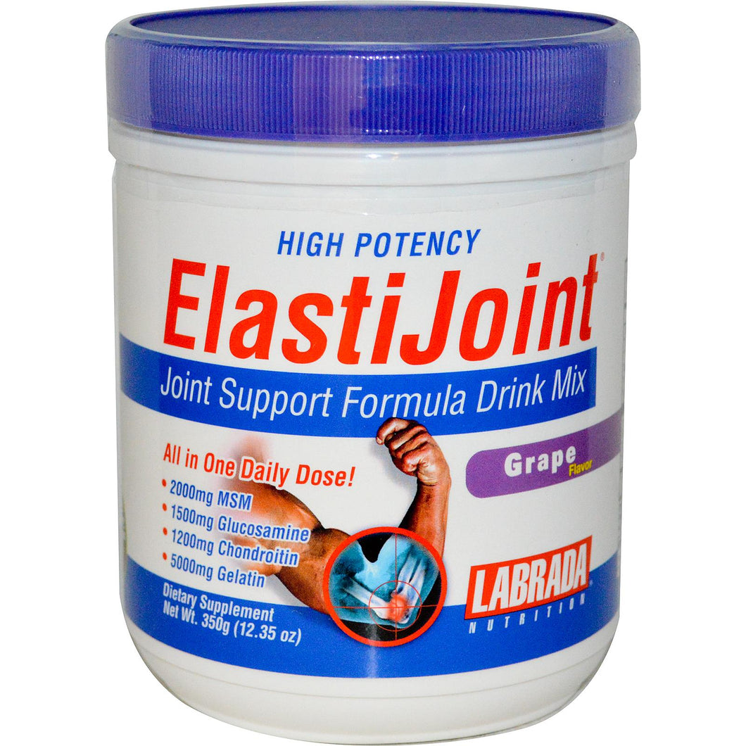 Labrada Nutrition, ElastiJoint, Joint Support Formula, Grape Flavor, 13.54 oz (384 g)