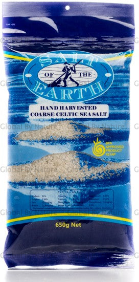 SALT OF THE EARTH Coarse Sea Salt (Celtic) 650g — Australian