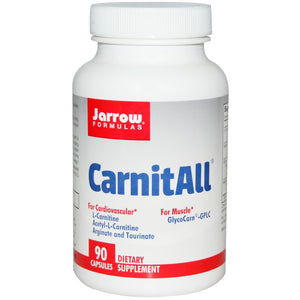 Jarrow Formulas, CarnitALL, 90 Capsules - Dietary Supplement