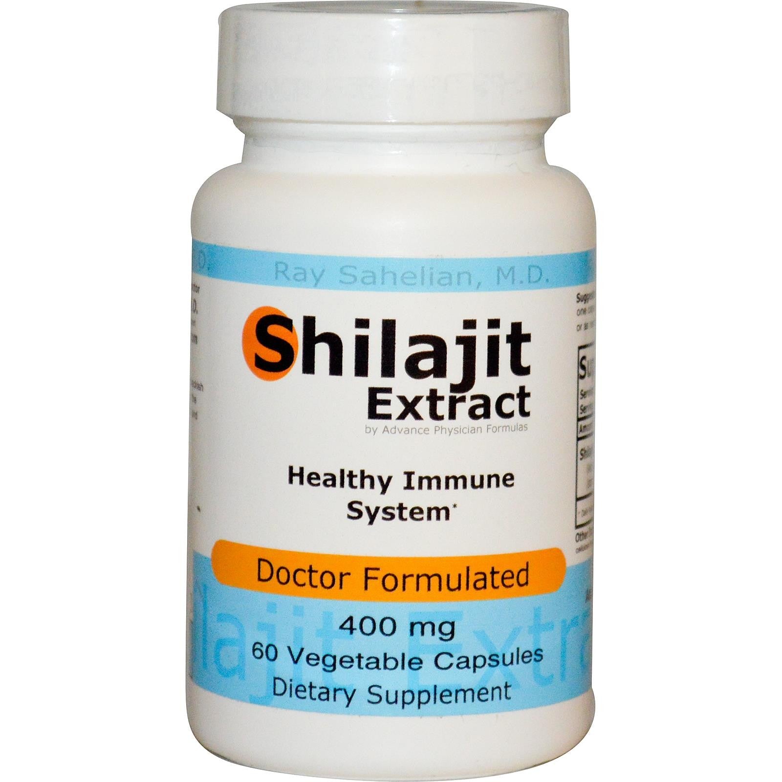 Shilajit Extract 400mg 60 VCaps Advance Physician Formulas