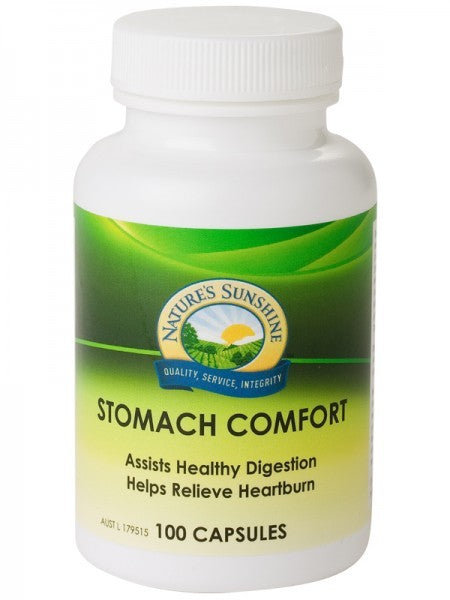 Nature's Sunshine, Stomach Comfort, 100 capsules