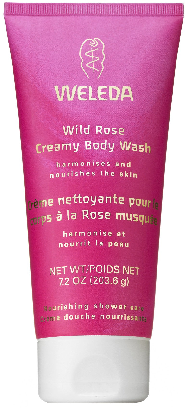 Weleda, Creamy Body Wash, Wild Rose, 200 ml