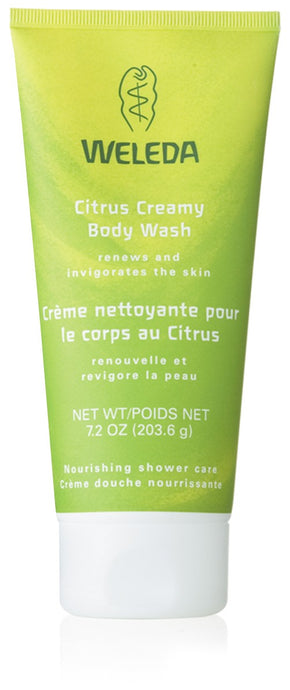 Weleda, Creamy Body Wash, Citrus, 200 ml