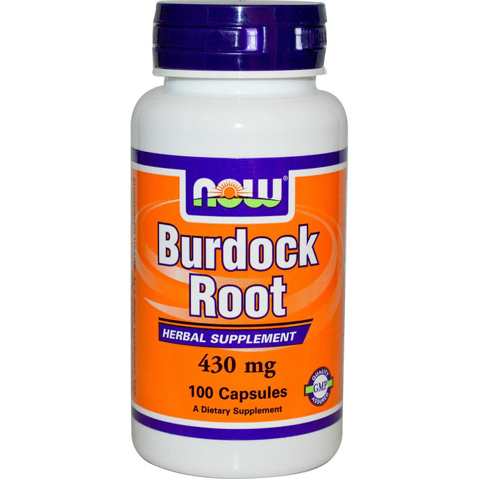 Now Foods, Burdock Root, 430mg, 100 Capsules