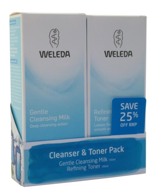 Weleda, Cleanser & Toner Pack