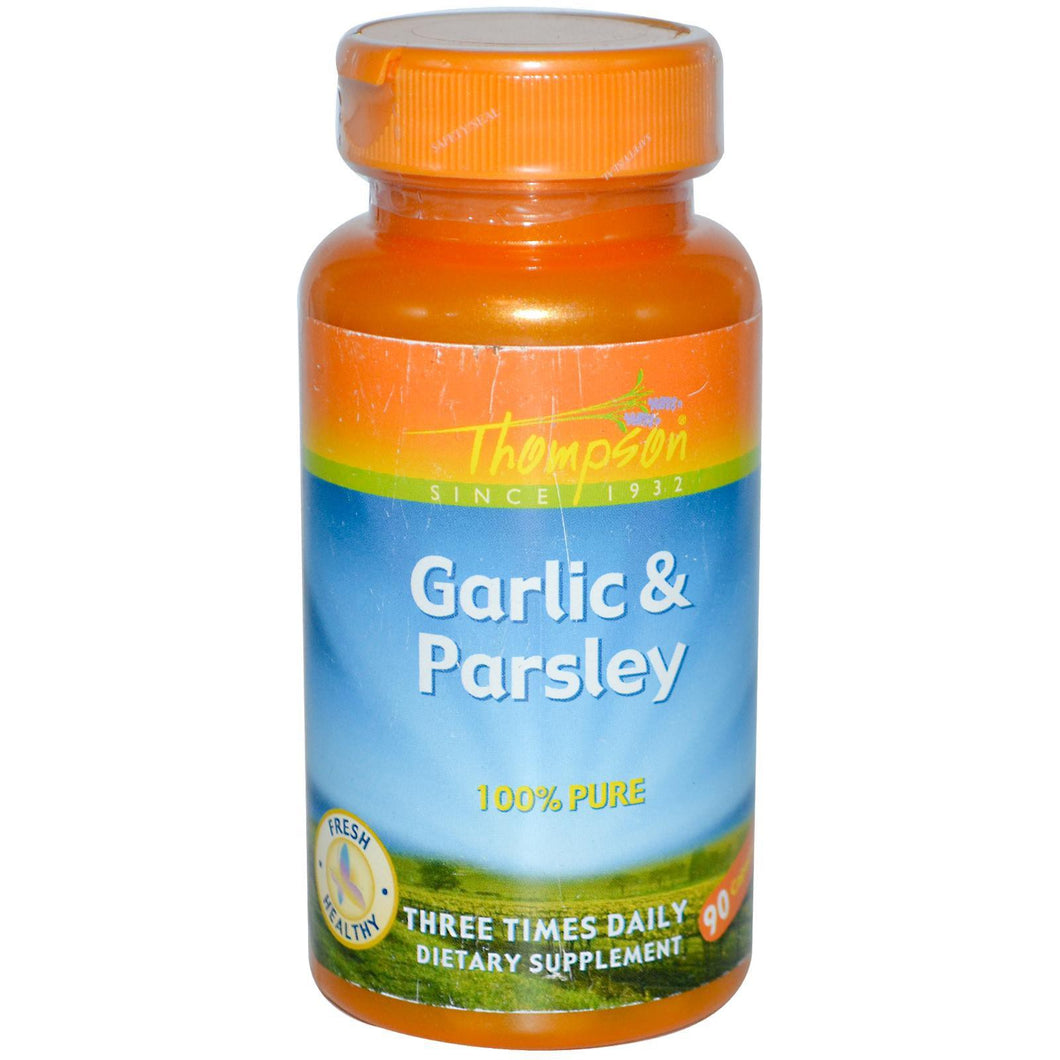 Thompson, Garlic & Parsley, 90 Capsules