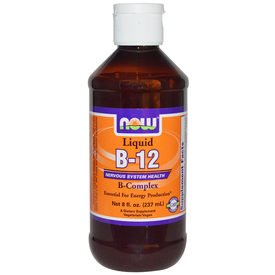 Now Foods, B-12 Liquid B-Complex, 237 ml, 8 fl oz