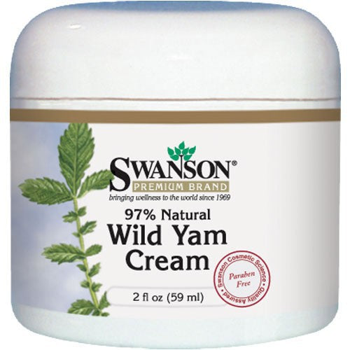 Swanson Premium Wild Yam Cream 97 Natural 59ml 2 fl oz Mega