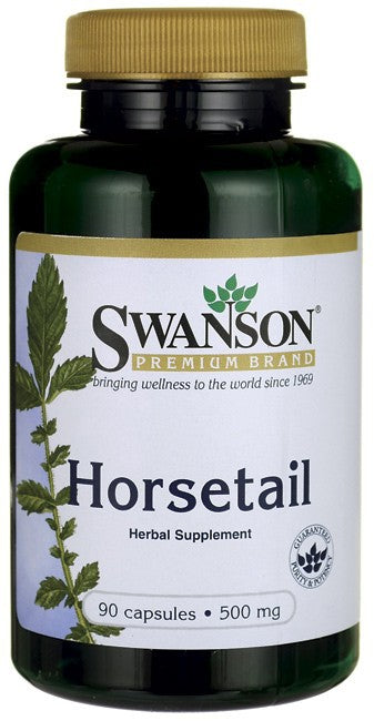 Swanson Premium Horsetail 500mg 90 Capsules - Herbal Supplement