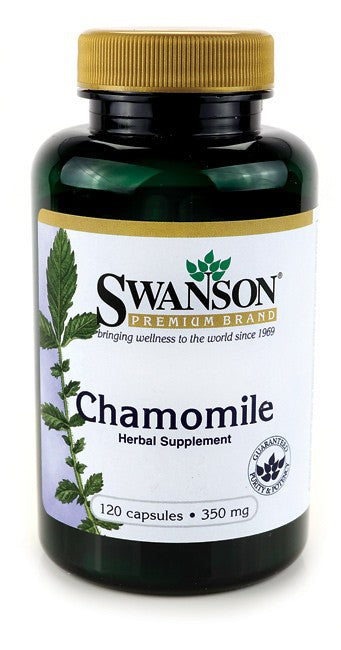 Swanson Premium Chamomile 350 mg 120 Capsules – Mega Vitamins