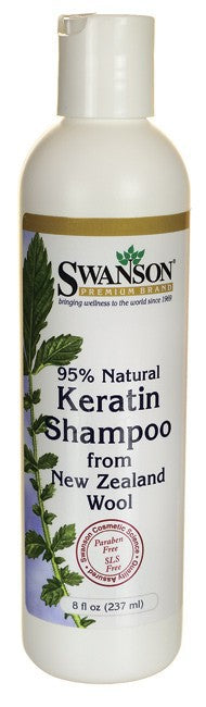 Swanson Premium Keratin Shampoo, 95% Natural 237mls