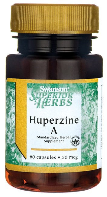 Swanson Superior Herbs Huperzine A 50 Mcg 60 Capsules