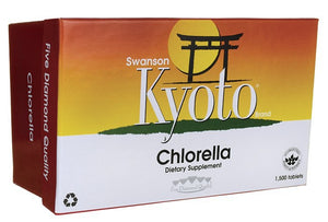 Swanson Kyoto Brand Chlorella 200mg 300 Tablets - Dietary supplement