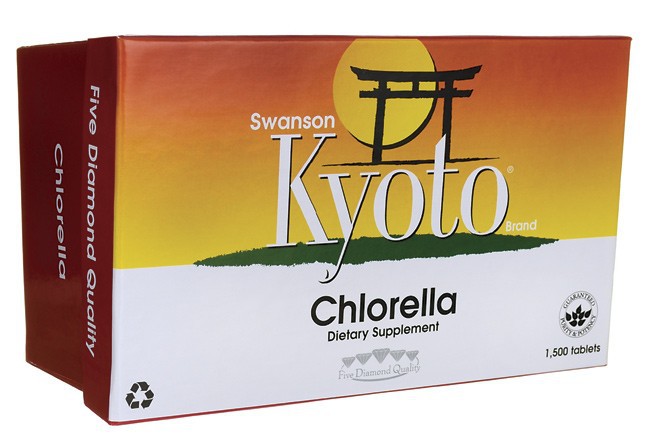 Swanson Kyoto Brand Chlorella 200mg 300 Tablets - Dietary supplement