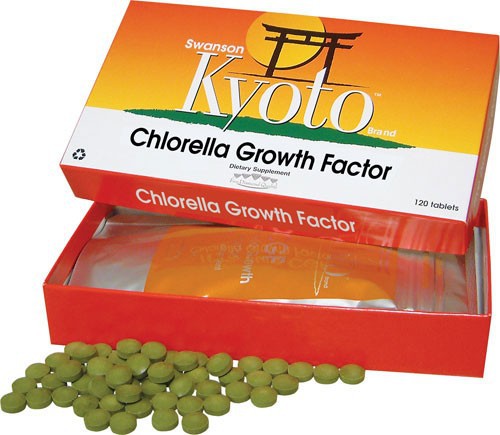 Swanson Kyoto Brand Chlorella Growth Factor 275mg 120 Tablets