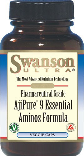 Swanson Ultra Ajipure 9 Essential Aminos 60 Veg Caps