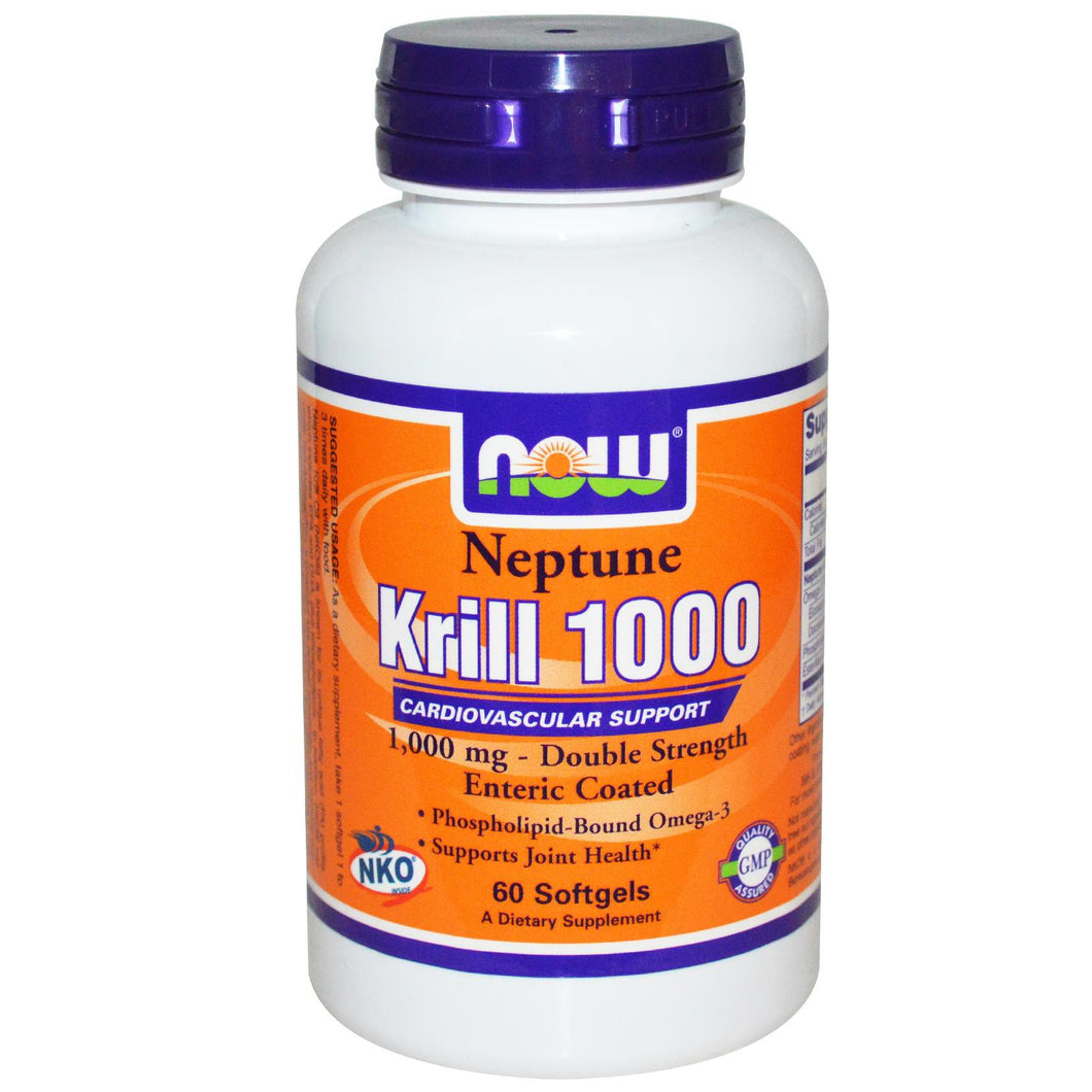 Now Foods, Neptune Krill Oil 1000, 60 Softgels