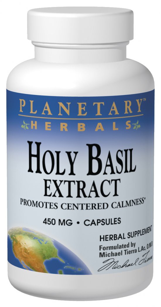 Buy Planetary Herbals Holy Basil Extract 450mg 120 Capsules Online