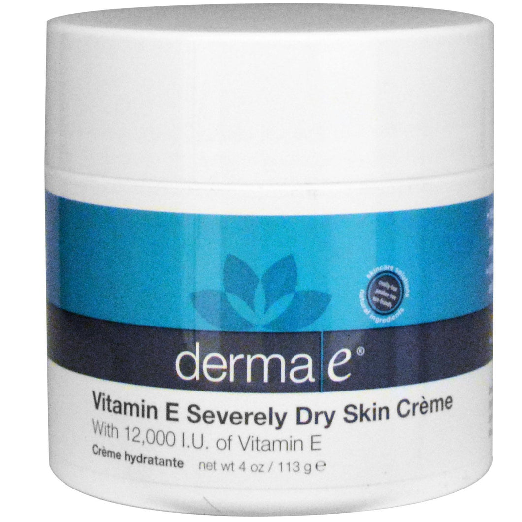 Derma E Vitamin E Severly Dry Skin Creme 113g 4 oz