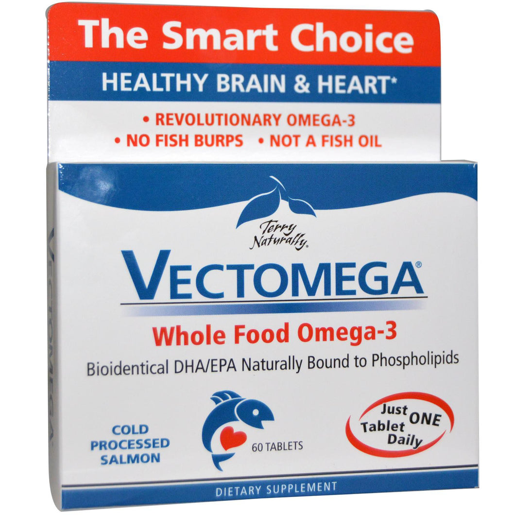 EuroPharma Terry Naturally Vectomega 60 Tablets