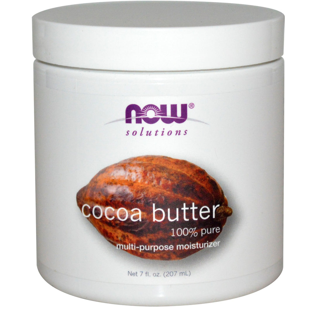 Now Foods Solutions Cocoa Butter 7 fl oz (207ml)