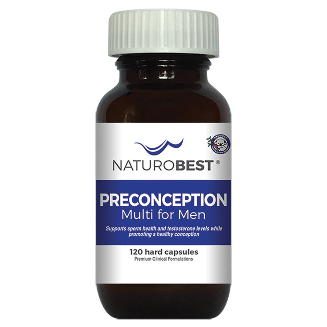 Naturobest Preconception Multi For Men 60 Capsules