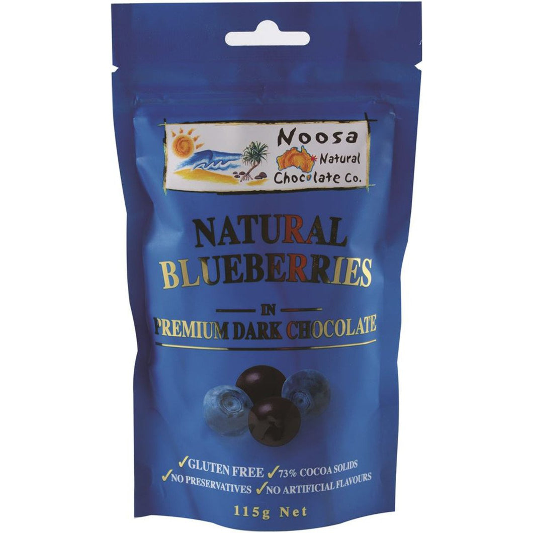 Noosa Natural Blueberries Dark Chocolate 115g