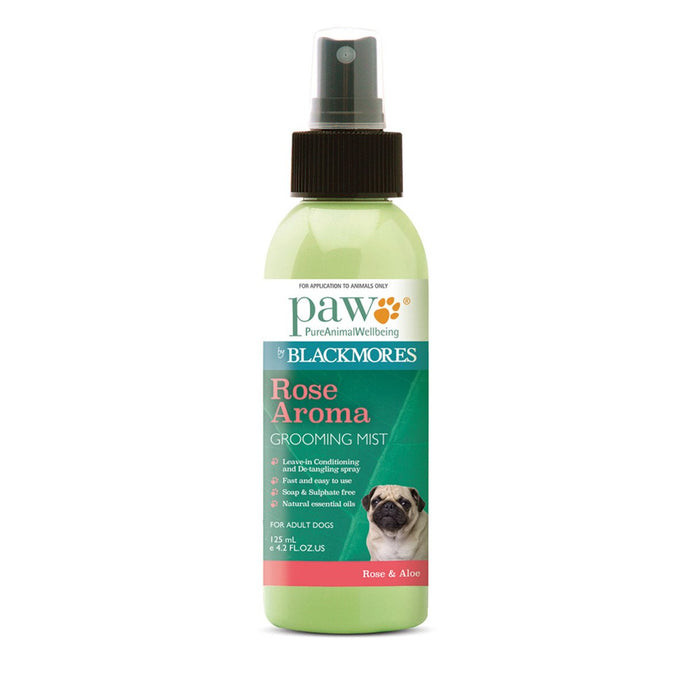 Paw Rose Aroma Grooming Mist (Rose & Aloe) 125ml