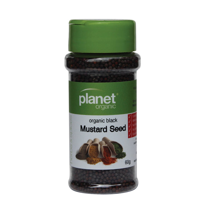 Planet Organic Black Mustard Seed Shaker 60g