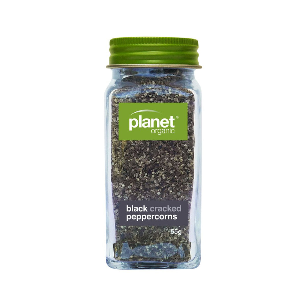 Planet Organic Black Pepper Cracked Shaker 55g