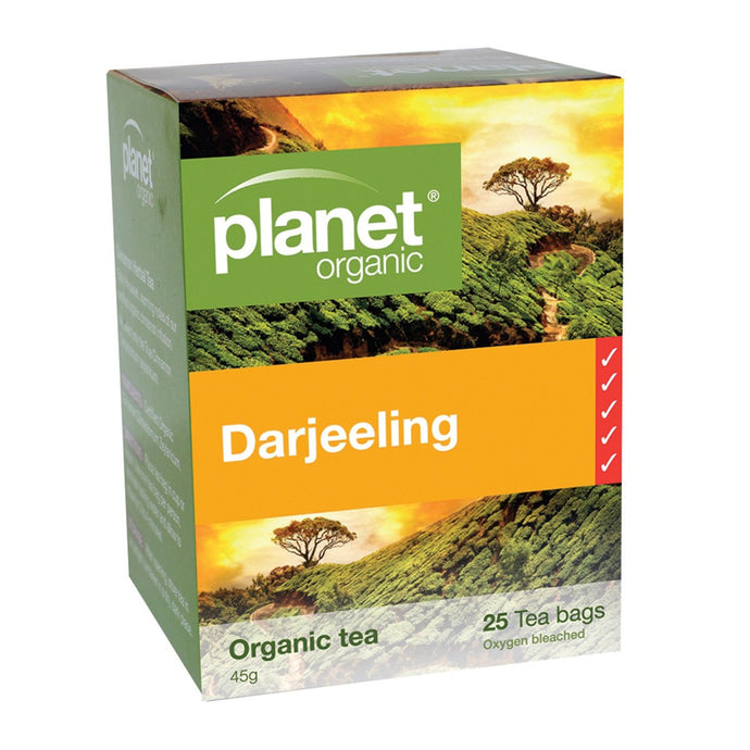 Planet Organic Darjeeling Herbal Tea x 25 Tea Bags