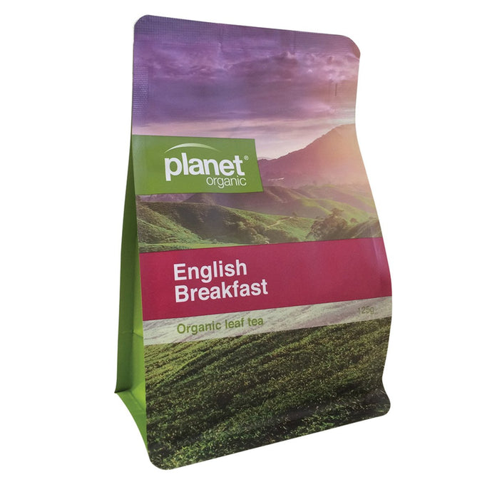 Planet Organic English Breakfast Loose Leaf Tea 125g