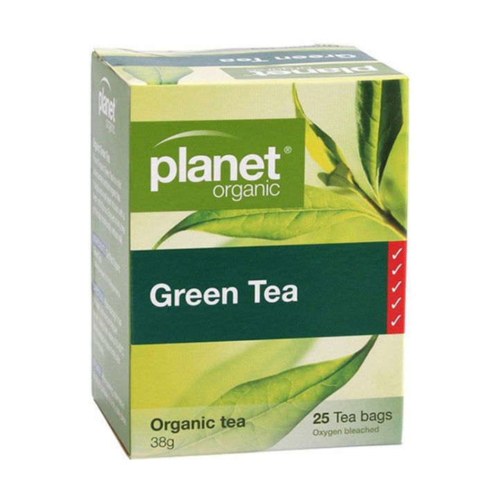 Planet Organic Green Tea x 25 Tea Bags