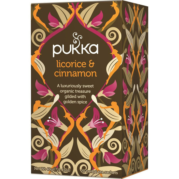 Pukka Licorice & Cinnamon x 20 Tea Bags