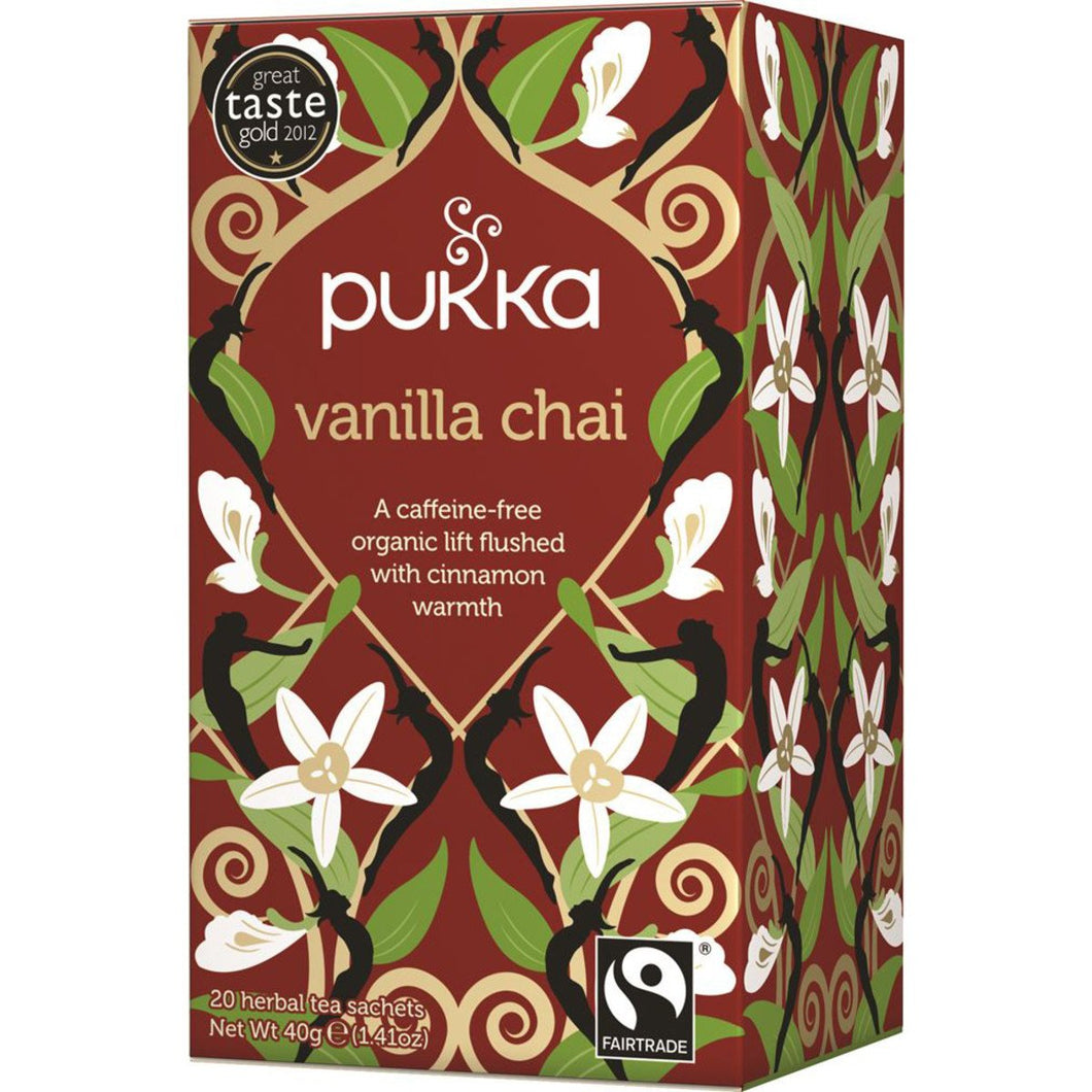 Pukka Vanilla Chai x 20 Tea Bags