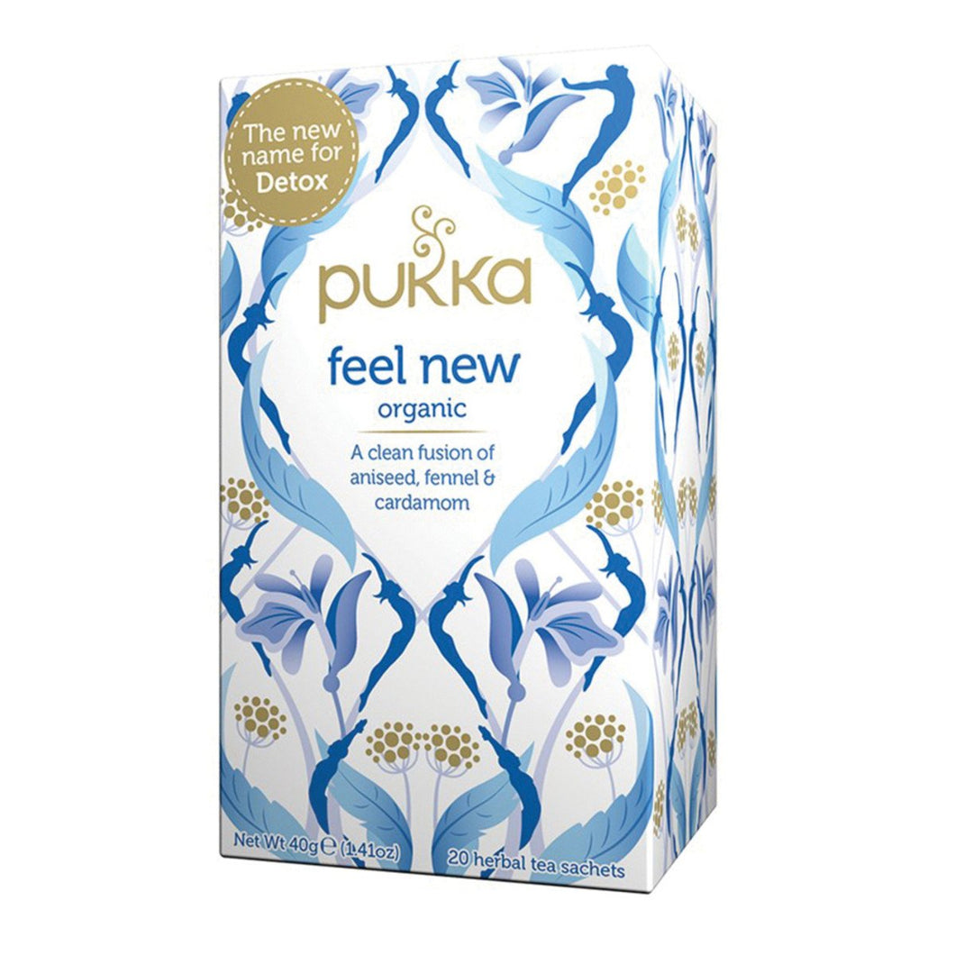 Pukka feel New x 20 Tea Bags