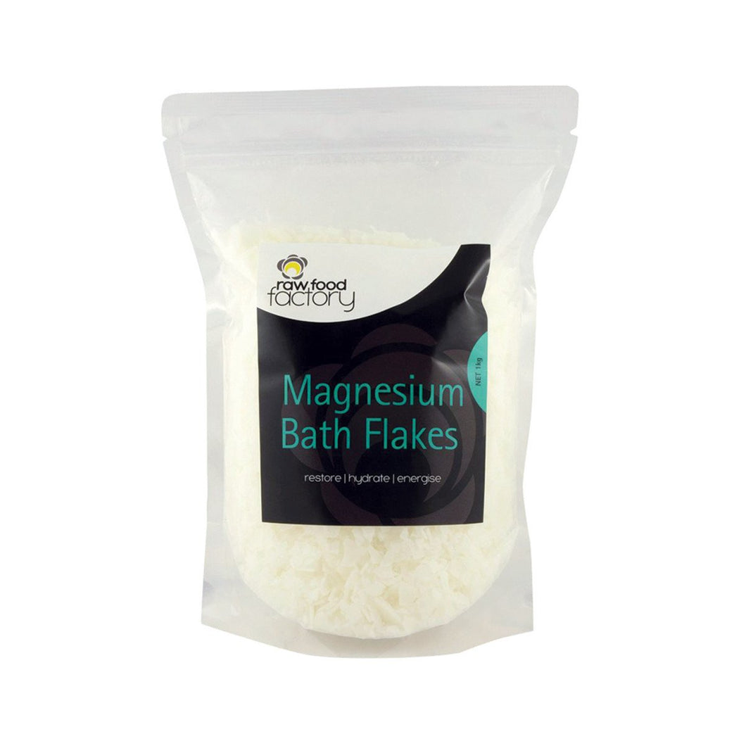 Raw Food Factory Magnesium Bath Flakes 1Kg