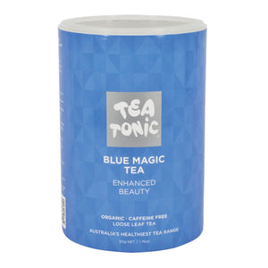 Tea Tonic Organic Blue Magic Tea Caddy Tin 60g