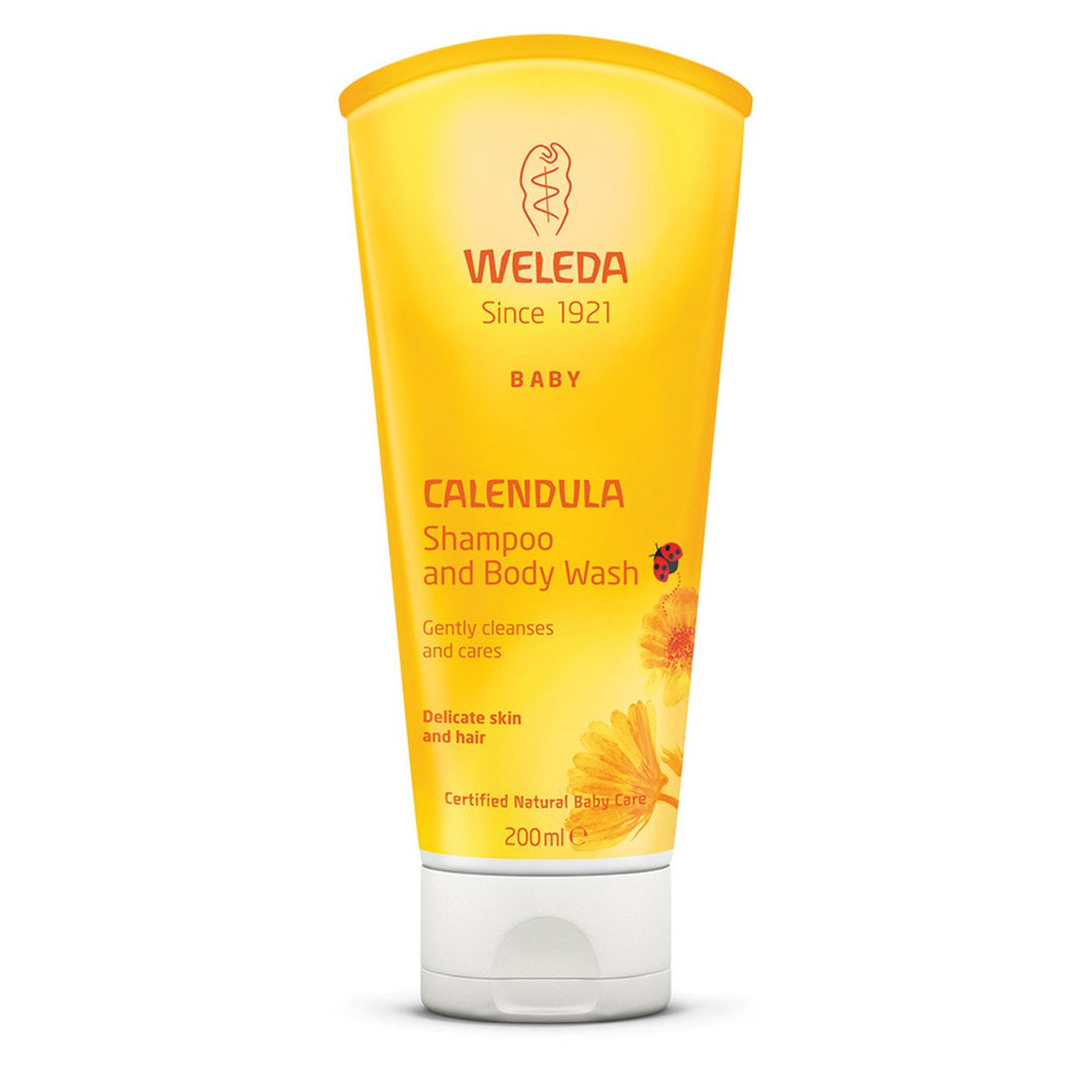 Weleda Baby Calendula Shampoo & Body Wash 200ml