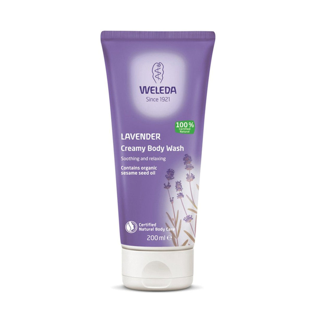 Weleda Lavender Creamy Body Wash 200ml